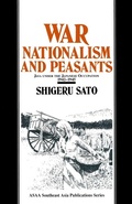 Cover: War, Nationalism and Peasants: Java Under the Japanese Occupation, 1942-45 - Routledge