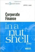 Cover: Corporate Finance in a Nutshell - West Academic Press