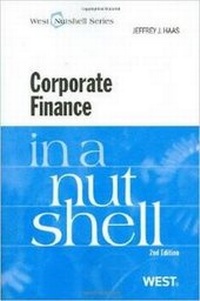 Enlarge image Cover: Corporate Finance in a Nutshell - West Academic Press