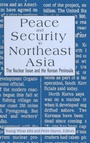 Cover: Peace and Security in Northeast Asia - Routledge