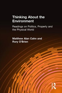 Enlarge image Cover: Thinking About the Environment - Routledge