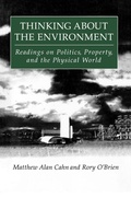 Cover: Thinking About the Environment - Routledge