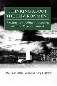 Enlarge image Cover: Thinking About the Environment - Routledge