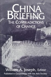 Enlarge image Cover: China Briefing - M.E. Sharpe