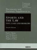 Cover: Sports and the Law - West Academic Press
