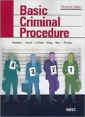 Cover: Basic Criminal Procedure - West Academic Press