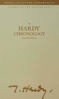 Cover: A Hardy Chronology - Palgrave Macmillan