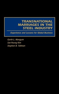 Abbildung von: Transnational Marriages in the Steel Industry - Praeger Publishers Inc