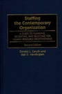Cover: Staffing the Contemporary Organization - Praeger Publishers Inc