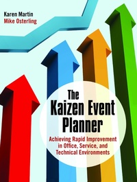Enlarge image Cover: The Kaizen Event Planner - Productivity Press