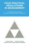 Cover: Four Practical Revolutions in Management - Productivity Press