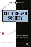 Cover: Culture and Society - Red Globe Press