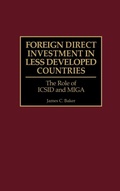 Cover: Foreign Direct Investment in Less Developed Countries - Praeger Publishers Inc