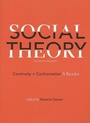 Cover: Social Theory: Continuity and Confrontation - Broadview Press Ltd