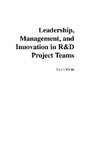 Cover: Leadership, Management, and Innovation in R&D Project Teams - Praeger Publishers Inc