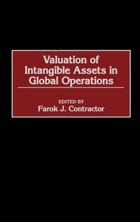 Enlarge image Cover: Valuation of Intangible Assets in Global Operations - Praeger Publishers Inc