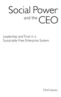 Cover: Social Power and the CEO - Praeger Publishers Inc