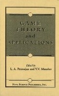 Cover: Game Theory & Applications - Nova Science Publishers Inc