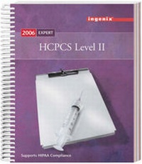 Abbildung von: HCPCS Level II Expert - 2006 (Spiral Edition) - Delmar Thomson Learning