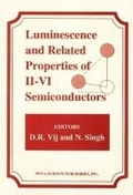 Abbildung von: Luminescence & Related Properties of II-VI Semiconductors - Nova Science Publishers Inc
