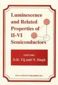 Abbildung von: Luminescence & Related Properties of II-VI Semiconductors - Nova Science Publishers Inc