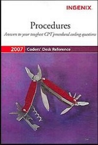 Enlarge image Cover: Coders' Desk Reference - Elsevier