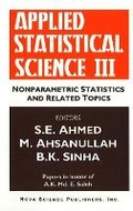 Cover: Applied Statistical Science III - Nova Science Publishers Inc