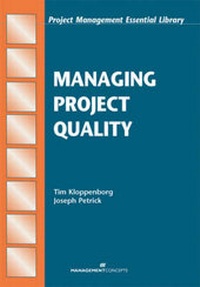Enlarge image Cover: Managing Project Quality - Management Concepts, Inc