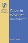 Cover: Power in Weakness - Continuum International Publishing Group - Trinity