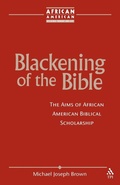 Cover: Blackening of the Bible - Continuum International Publishing Group - Trinity