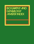Cover: Biography and Genealogy Master Index Supplement 2015 - Cengage Gale