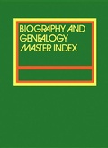 Cover: Biography and Genealogy Master Index, Part 2 - Cengage Gale