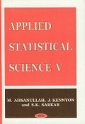 Cover: Applied Statistical Science V - Nova Science Publishers Inc