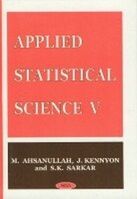 Enlarge image Cover: Applied Statistical Science V - Nova Science Publishers Inc