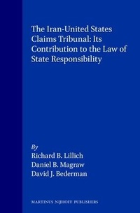 Abbildung von: The Iran-United States Claims Tribunal: Its Contribution to the Law of State Responsibility - Transnational Publishers Inc.,U.S.