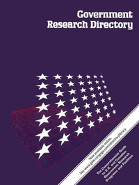 Enlarge image Cover: Government Research Directory - Cengage Gale