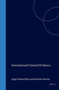 Cover: International Criminal Evidence - Transnational Publishers Inc.,U.S.