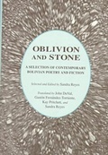 Cover: Oblivion and Stone - University of Arkansas Press