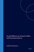 Cover: Sexual Offenses in Armed Conflict and International Law - Transnational Publishers Inc.,U.S.