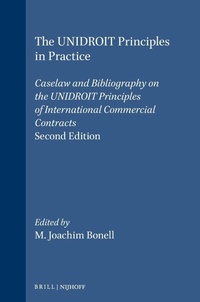 Abbildung von: The UNIDROIT Principles in Practice - Transnational Publishers Inc.,U.S.