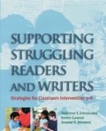 Cover: Supporting Struggling Readers and Writers - Stenhouse Publishers