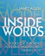 Cover: Inside Words - Stenhouse Publishers