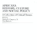 Cover: Africana History, Culture and Social Policy - International Scholars Publications,U.S.