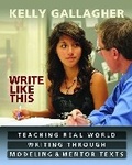 Cover: Write Like This - Stenhouse Publishers
