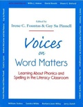 Cover: Voices on Word Matters: Learning about Phonics and Spelling in the Literacy Classroom - Heinemann Educational Books,U.S.