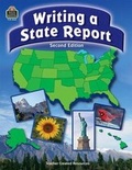 Cover: Writing a State Report - TEACHER CREATED RESOURCES