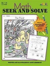 Enlarge image Cover: Math Seek and Solve - Teaching and Learning Company