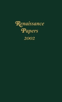 Enlarge image Cover: Renaissance Papers 2002 - Camden House Inc