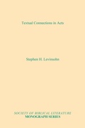Abbildung von: Textual Connections in Acts - Scholars Press