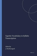 Cover: Ugaritic Vocabulary in Syllabic Transcription - Scholars Press